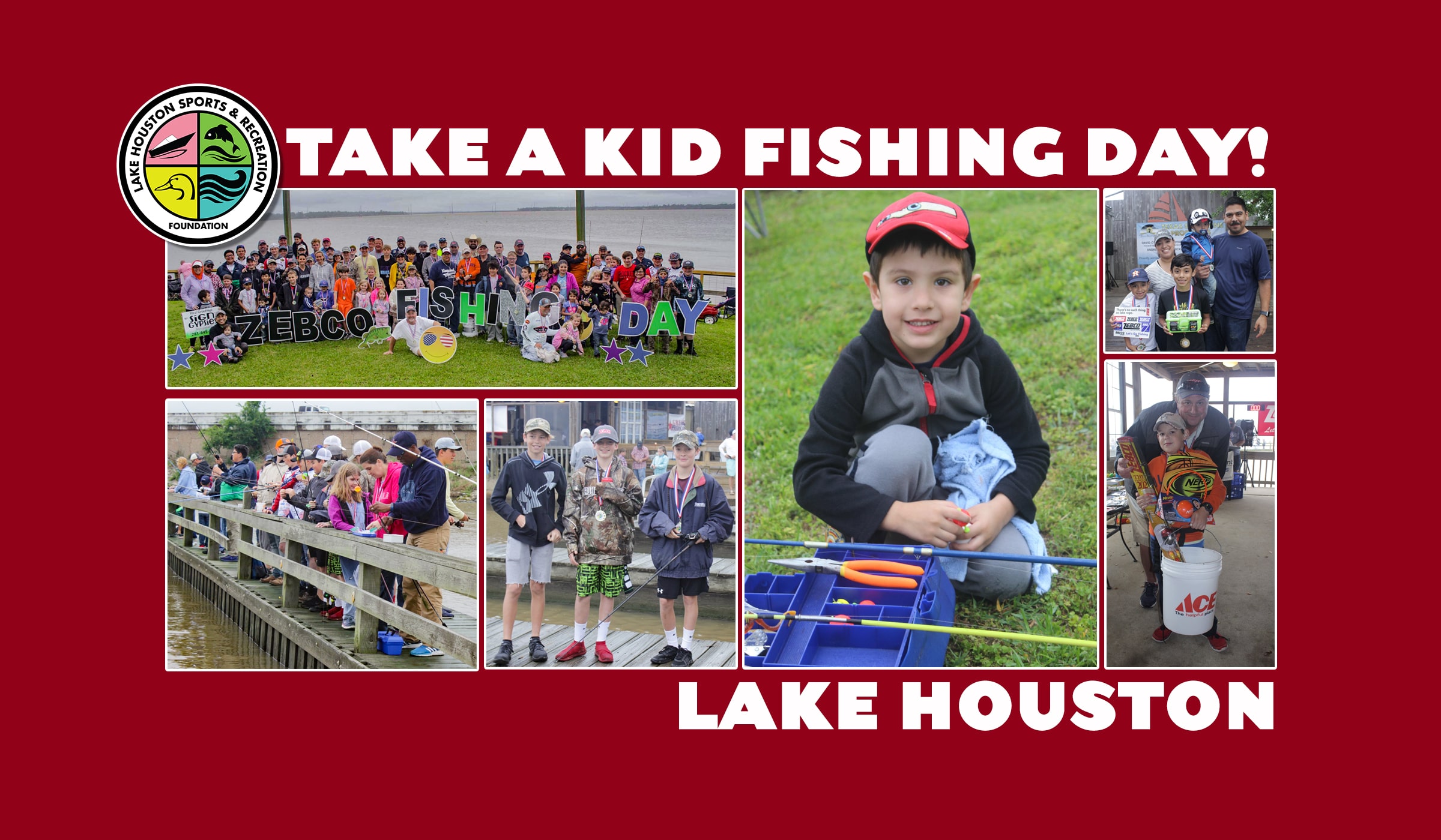 Take a kid fishing day on lake houston